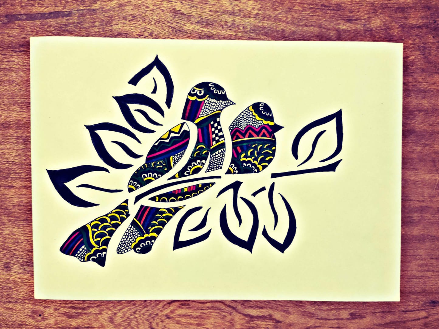 Bird Mandala Art